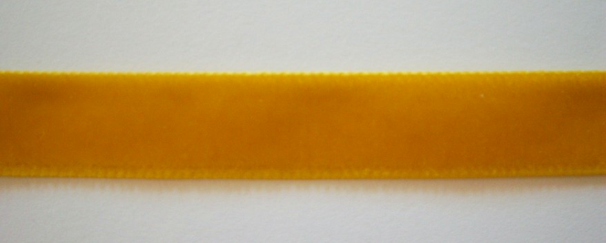 Gold Nylon 5/8" Velvet Ribbon