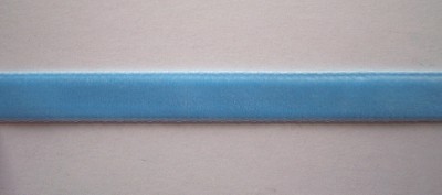 Sky Blue Velvet 3/8" Ribbon