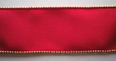 Red/Royal/Silver 1 1/2" Satin