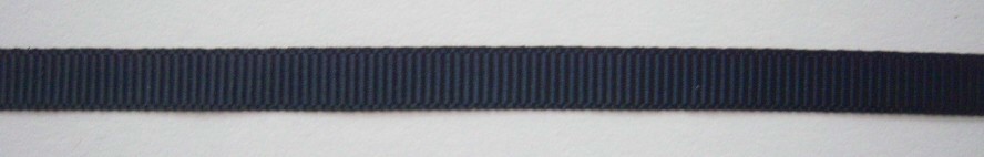 Navy 1/4" Grosgrain Ribbon