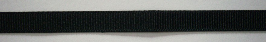 Black 1/4" Grosgrain Ribbon