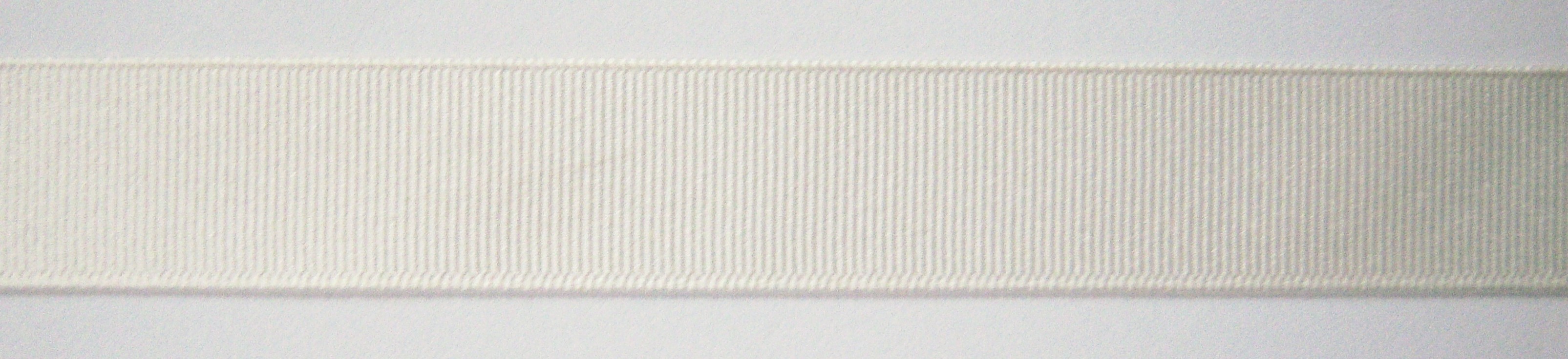 Ant. White 5/8" Grosgrain Ribbon