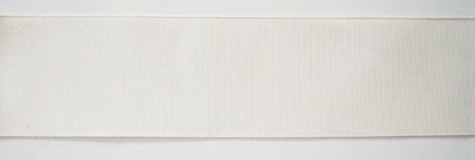 Ant. White 1" Grosgrain Ribbon