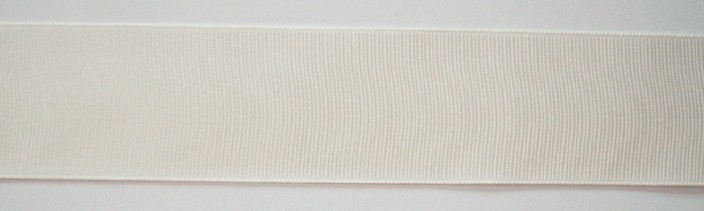 Ant. White 1 1/2" Grosgrain Ribbon