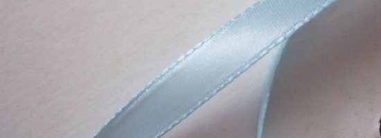 Wuansita Blue 3/8" Satin Ribbon