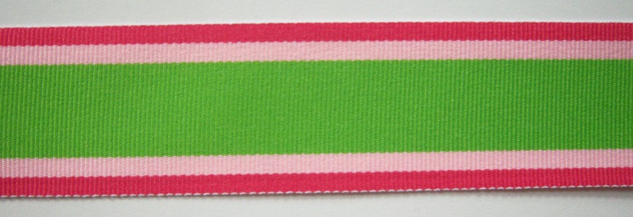 Pinks/Apple Center 1 1/2" Grosgrain Ribbon