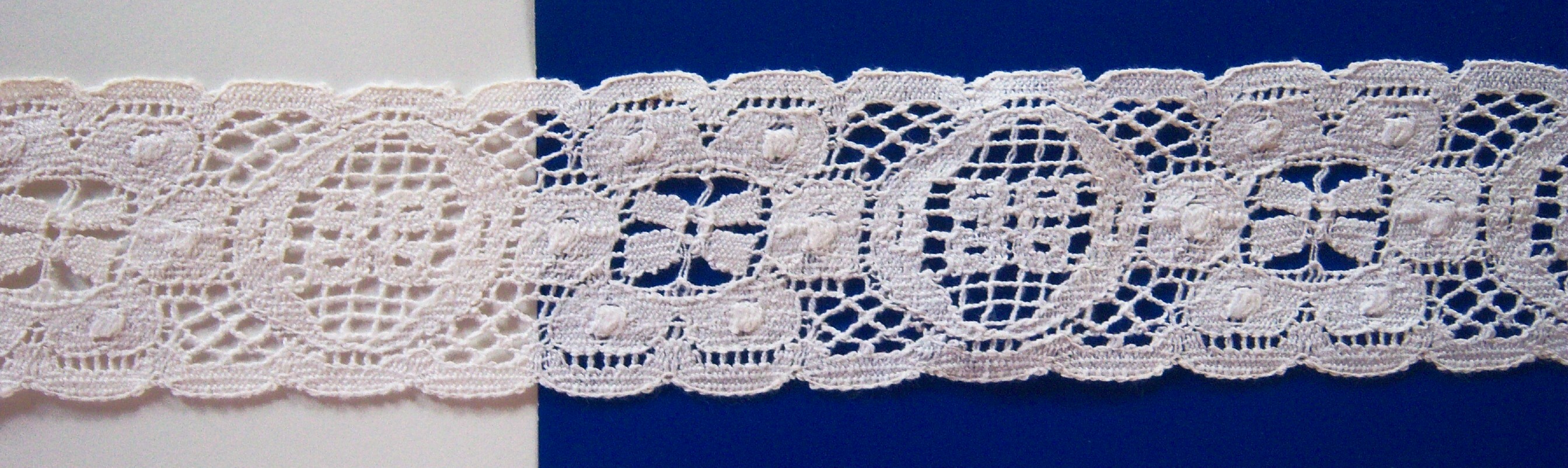 Candlelight 2" Cotton Cluny Lace