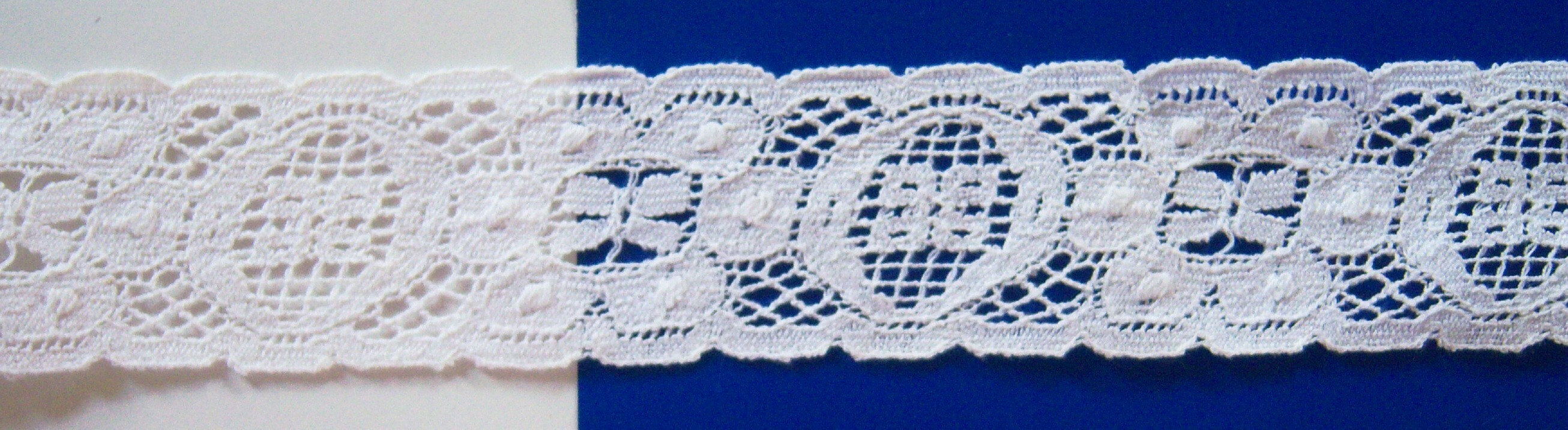 Natural White 2" Cotton Cluny Lace