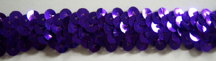 Wrights Purple 7/8" Stretch Sequins
