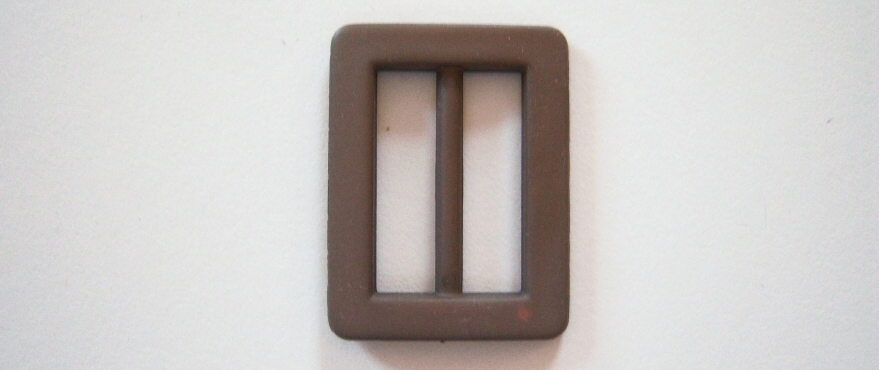 Taupe 1" x 1 3/8" Plastic Buckle