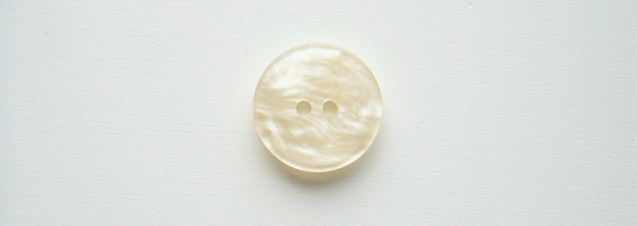 Ivory Pearlized 13/16" 2 Hole Button