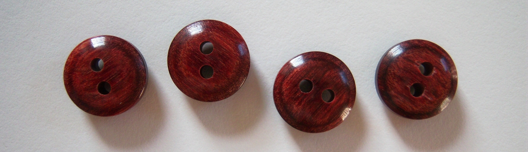 Redwood 1/2" 2 Hole Button