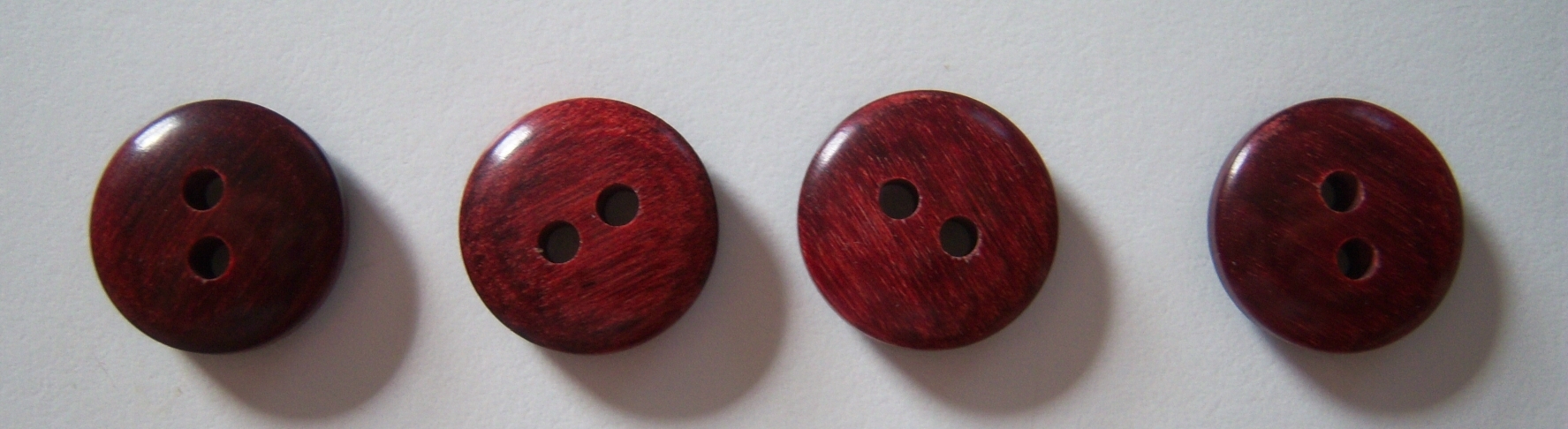 Redwood 5/8" 2 Hole Button