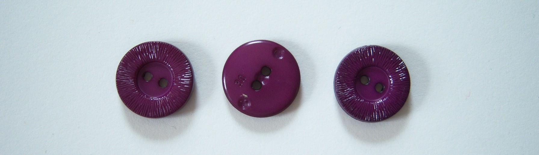 Palatinate Purple 3/4" Poly 4 Hole Button