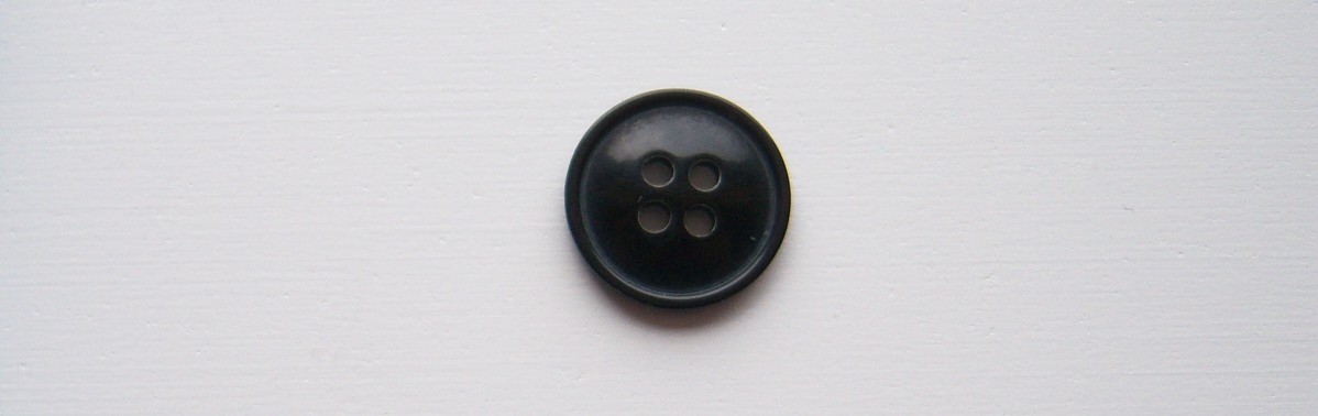 Black 4 Hole 9/16" Poly Button