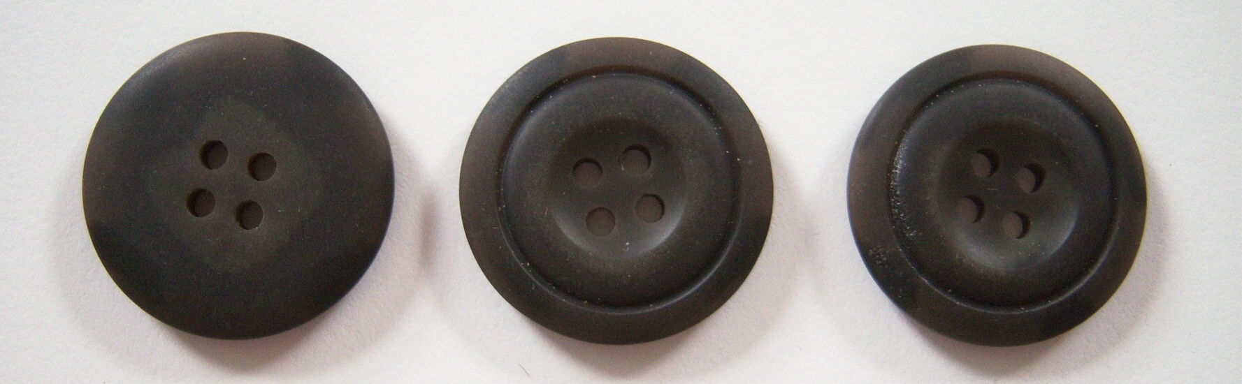Taupe/Grey 1" 2 Hole Button