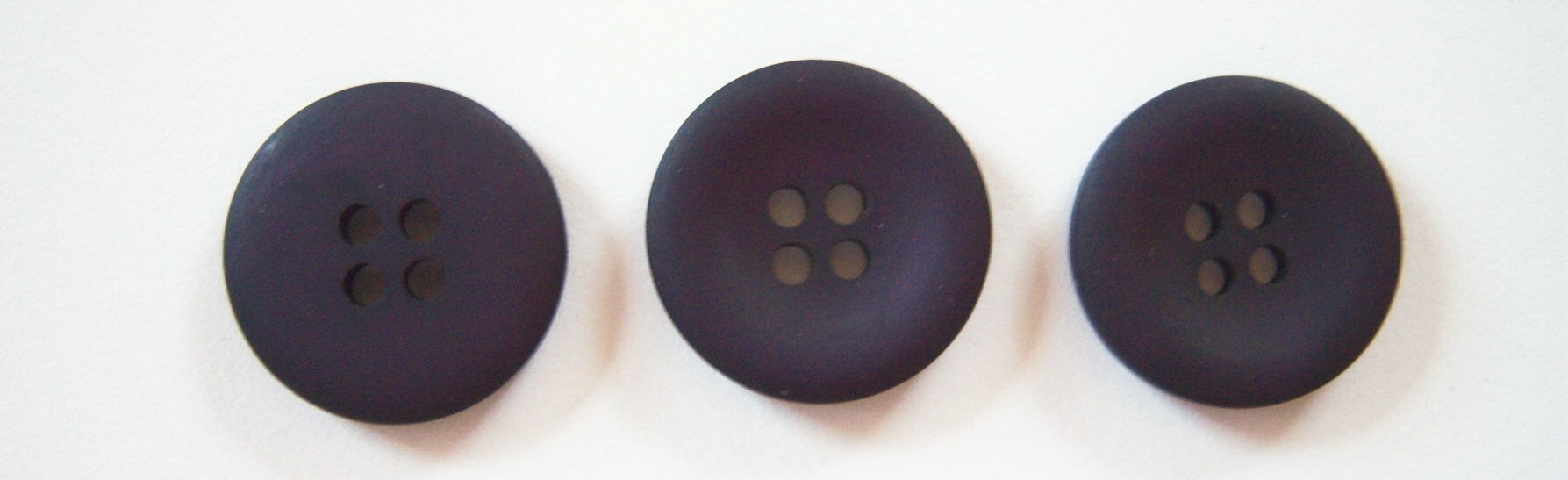 Plum Pearlized 3/4" 4 Hole Button
