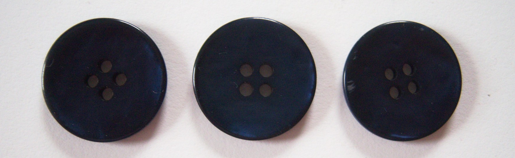 Navy Pearlized 7/8" 4 Hole Button