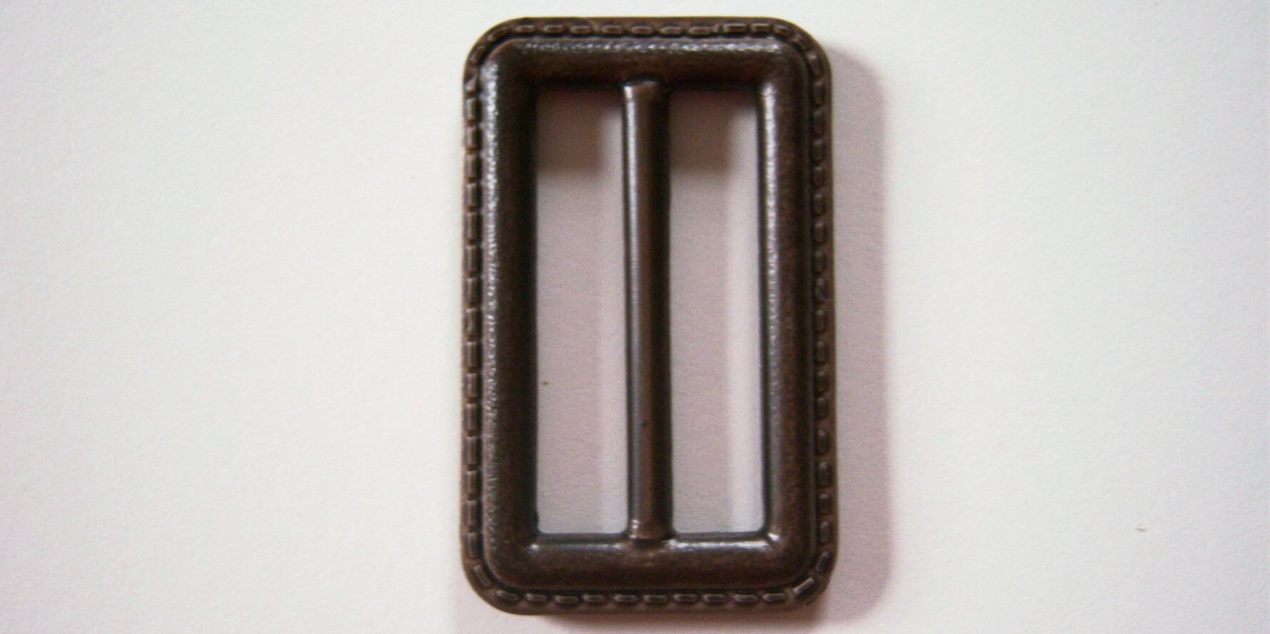 Olive Brown 2" Bar Plastic 1 5/8"x2 5/8" Buckle
