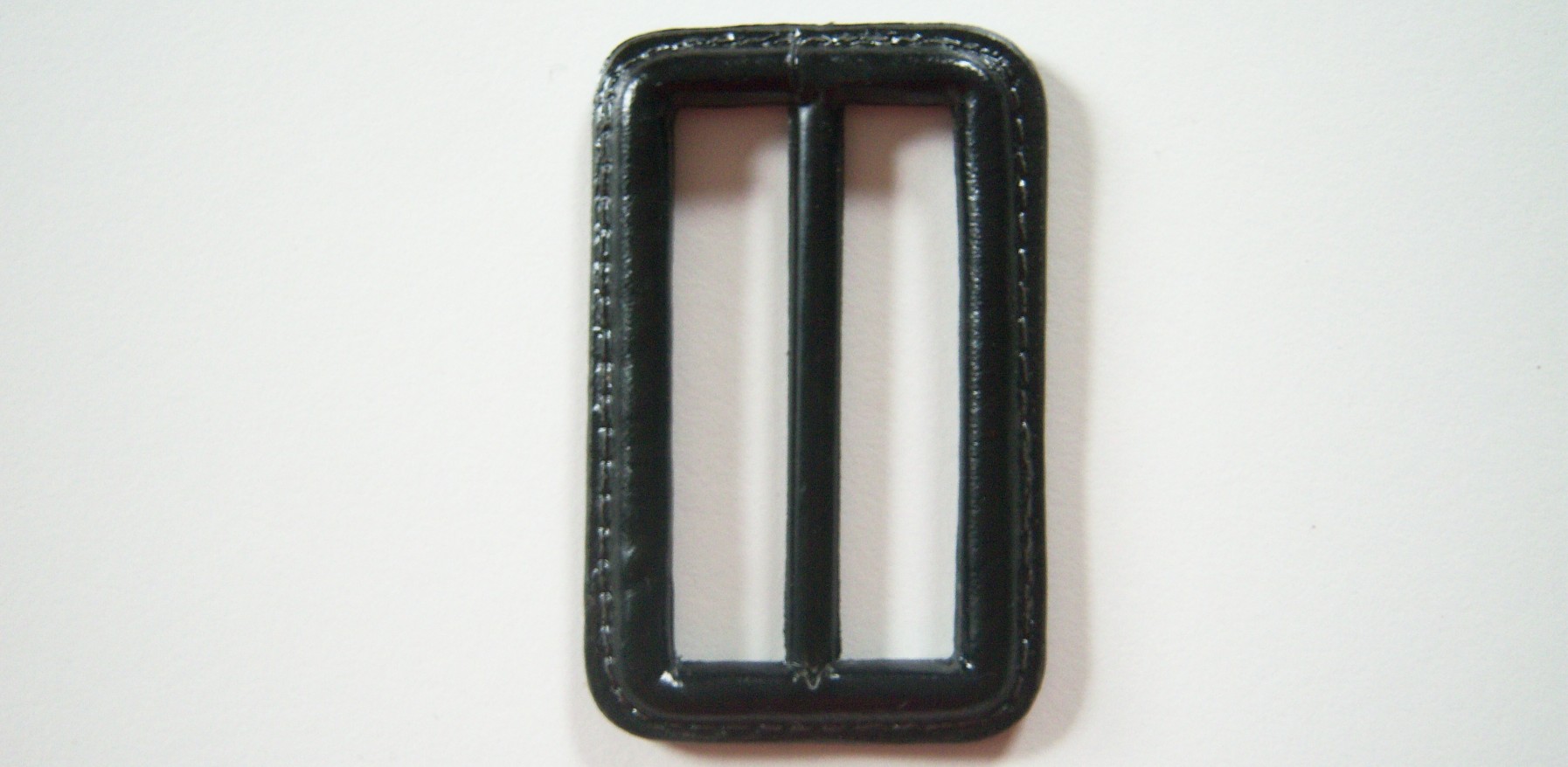 Black 2" Bar Plastic 1 5/8"x2 5/8" Buckle