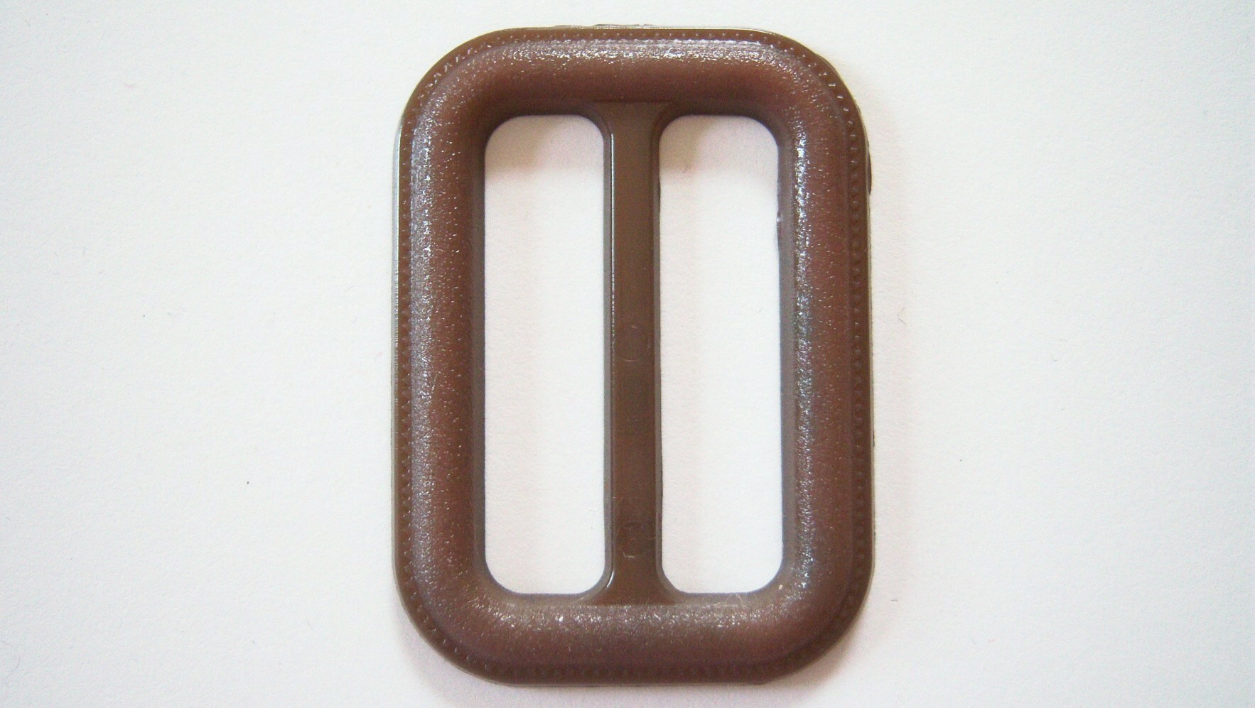 Taupe 1 3/4" x 2 3/8" Plastic Buckle