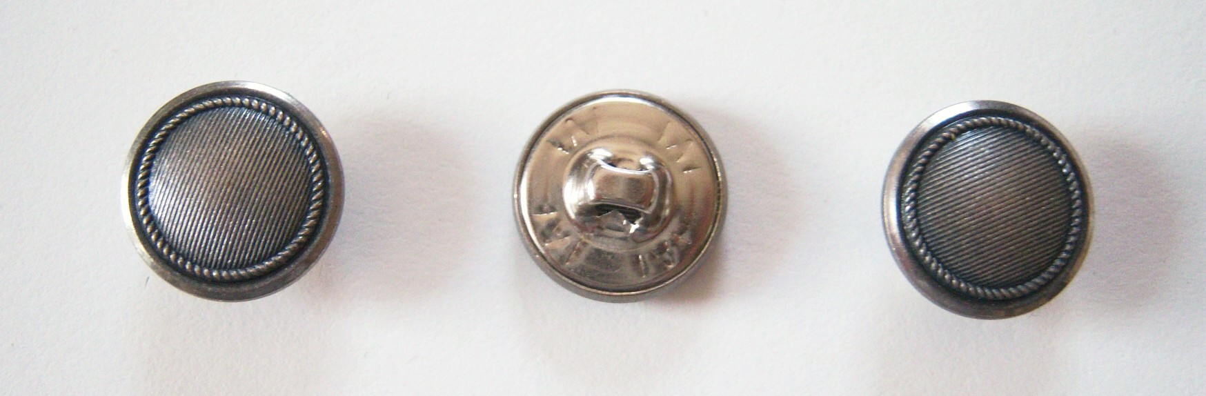 Pewter 5/8" 4 Hole Button