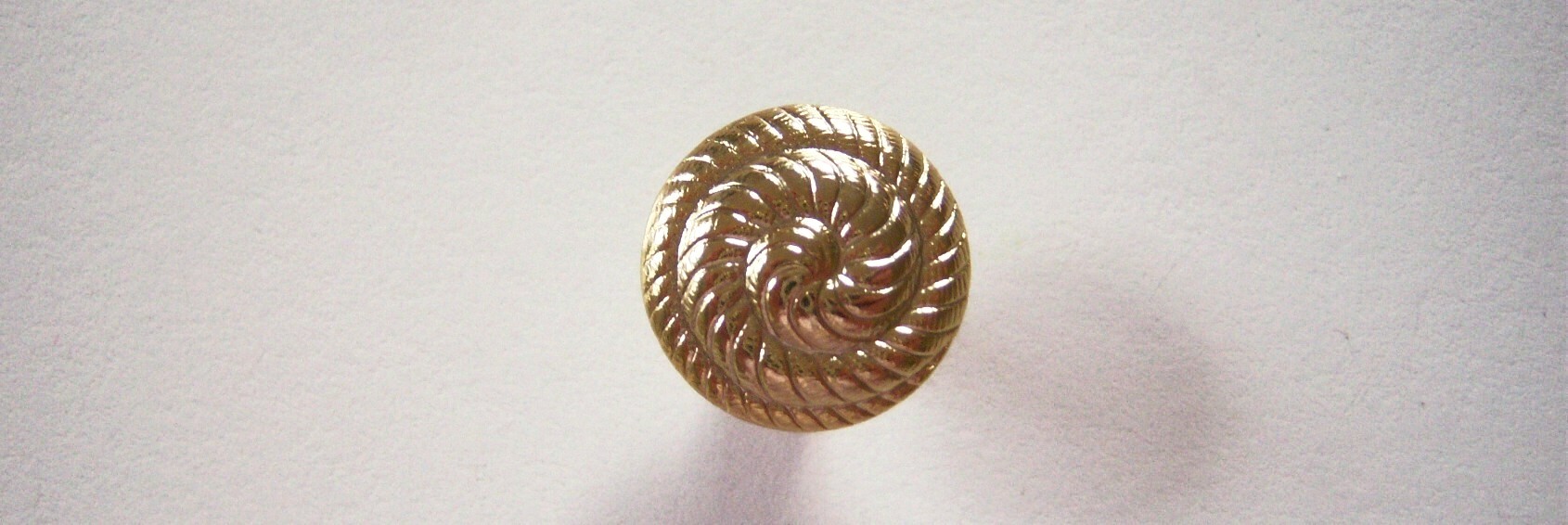 Gold Swirl 5/8" Button