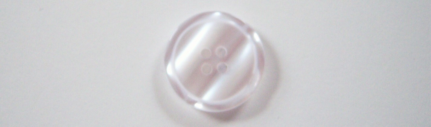 White Pearlized 7/8" 4 Hole Button