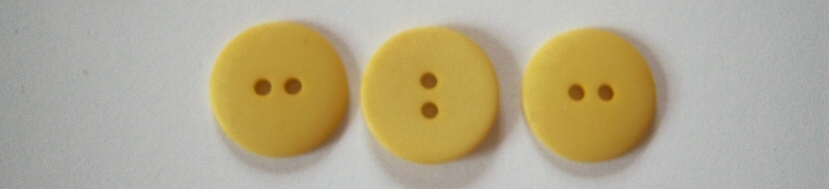 Meek Gold 3/4" Poly 2 Hole Button