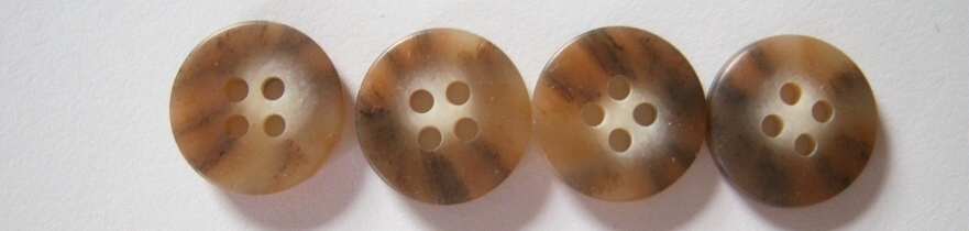 Camel/Brown Marbled 5/8" Button