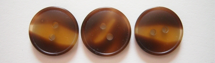 Brown/Tan 3/4" Button