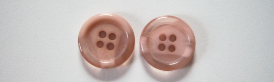 Rosebeige Marbled 3/4" 4 Hole Button