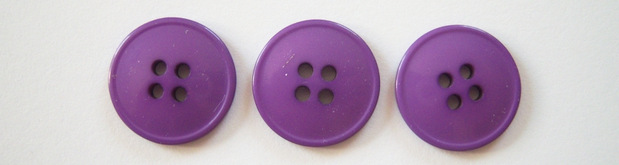 Lt Purpura 3/4" 4 Hole Poly Button