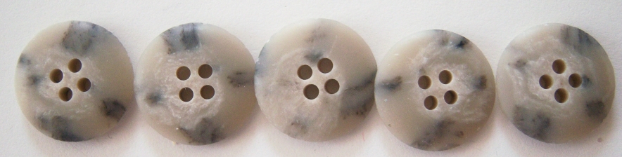 Taupe/Grey Khaki 3/4" 4 Hole Button