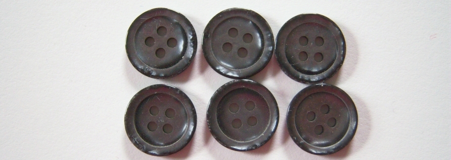 Grey Pearlized 5/8" 4 Hole Button
