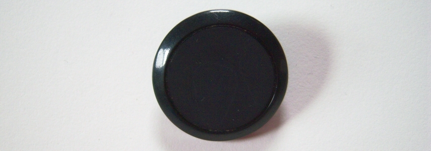 Shiny Black  1 3/8" Poly Button