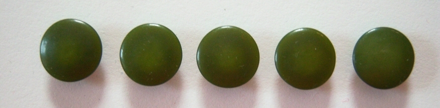 Olive Green 1/2" Poly Shank Button