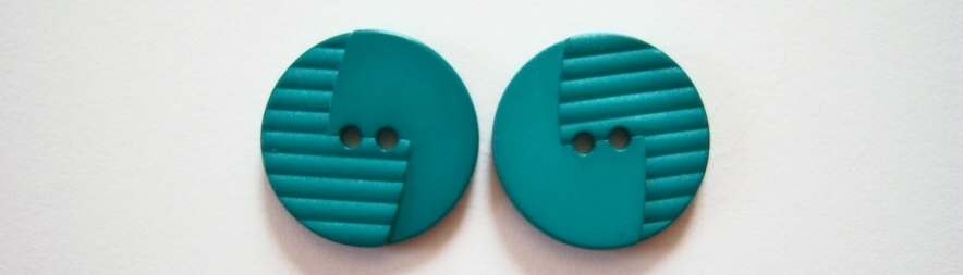 Turquoise 15/16" Poly 2 Hole Button