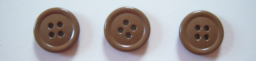 Golden Khaki 3/4" 4 Hole Button