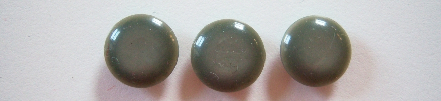 Grey Half Ball 9/16" Shank Button