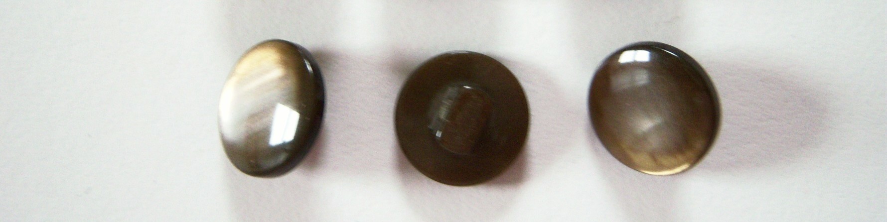 Brown Pearlized 9/16" Button