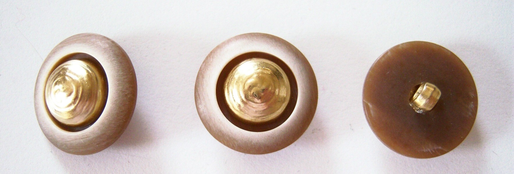 Earth/Gold 13/16" Button