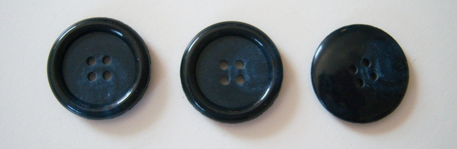 Navy/Dusk Marbled 1 1/8" 4 Hole Button