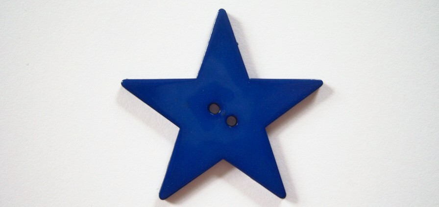 Royal star 2" two hole poly button.