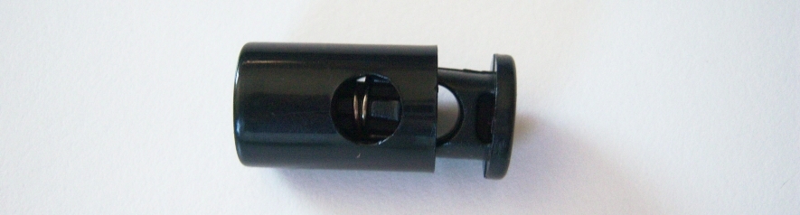 Black Cylinder 1/2" x 1" Cord Stop Spring