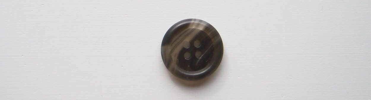 Opaque Green Marbled 13/16" 4 Hole Button