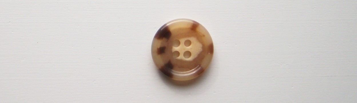 Camel/Brown Marbled 13/16" Button