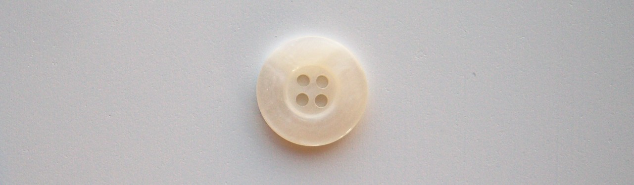 Ivory Pearlized 13/16" 4 Hole Button
