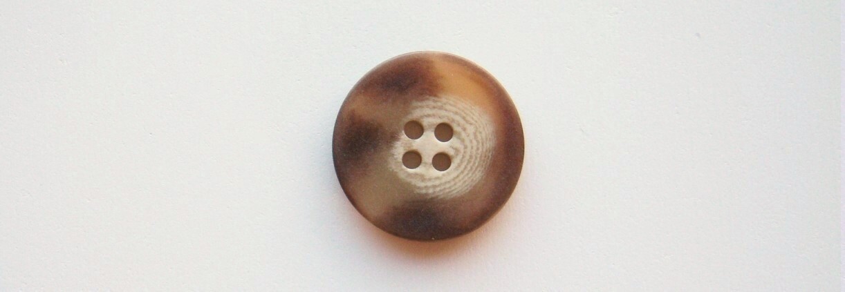Khaki/Brown Marbled 7/8" Button