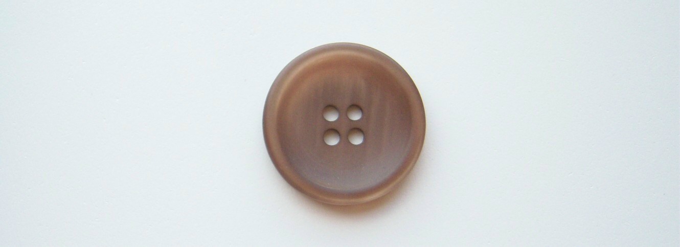 Clear Tan Pearlized 1" 4 Hole Button